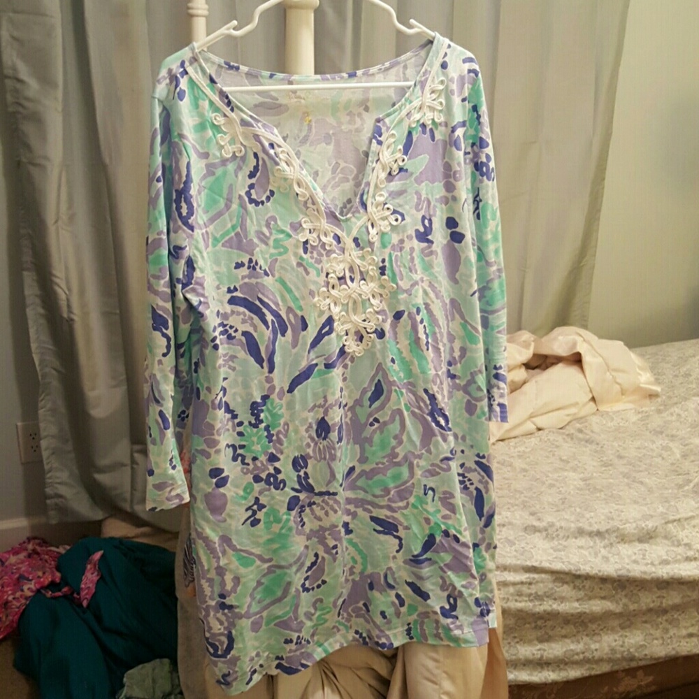 Lilly Pulitzer embroidered dress